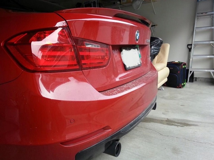 фото №7, Bmw 3 f30 f31 - спойлер na кришка багажника performance