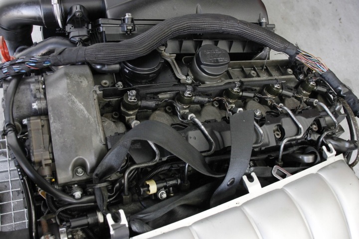 фото №7, Двигатель форсунки насос топливная рейка turbo mercedes ml270 2.7 cdi 270 w163 swap
