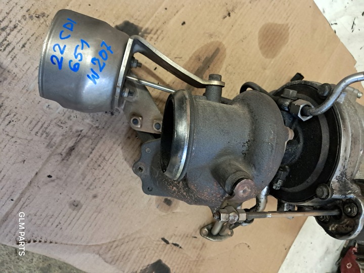 фото №11, Mercedes e клас w207 w212 2.2 cdi 651turbosprężarka biturbo turbo
