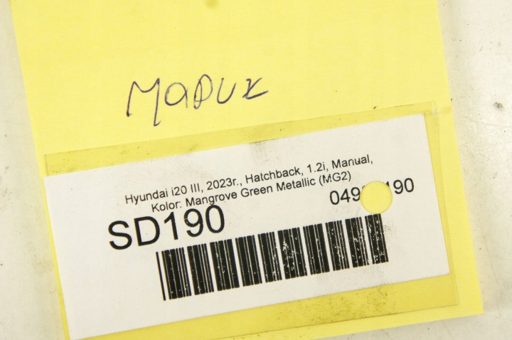 фото №9, Sd190 hyundai i20 iii 1.2i компютер двигуна cpegp3.20.2 39116-08413