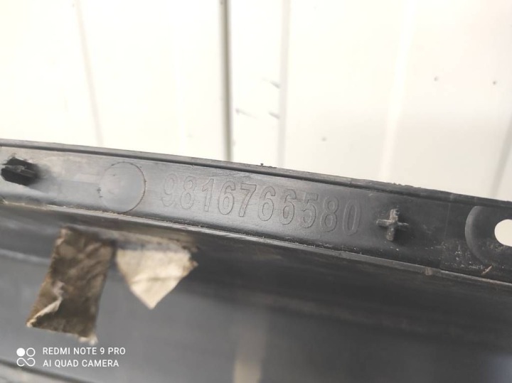 фото №15, Бампер задній bez датчиків citroen berlingo iv 9816766580 981674477