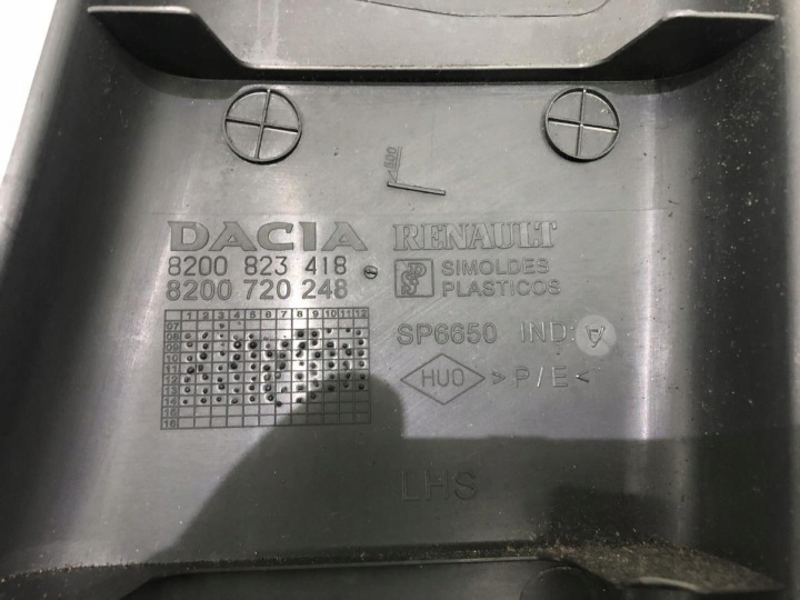 фото №8, Захист стійка ліва 8200823418 dacia duster i