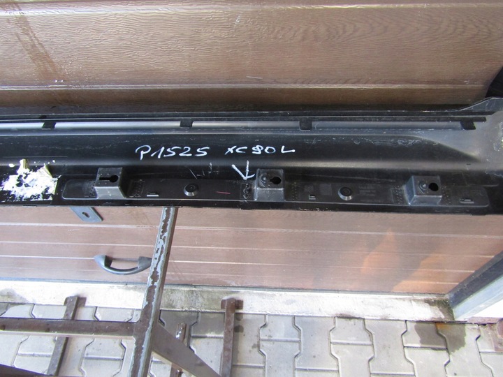 фото №4, Планка пороговая левая volvo xc90 15- накладка порог