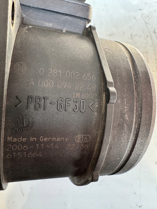 фото №5, Jeep grand cherokee wk 3.0 crd расходомер расходомер воздуха