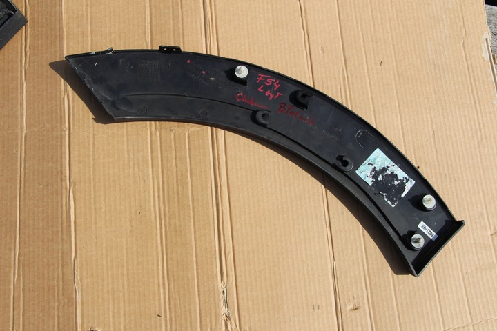 фото №7, Mini cooper f54 clubman планка ліва накладка крила двері зад 2015-2022