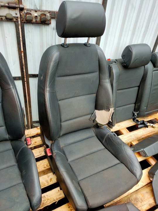 фото №9, Сидіння комплект напівшкіра speed ковші a4 b6 avant універсал