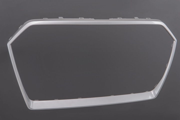 фото №7, Audi rs3 8va 2017-2020 рамка решітка срібна сатинова 8v5853651r