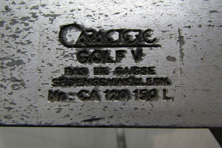 фото №13, Планка пороговая левая правая vw golf v 5 1k0 1k caractere 03-09