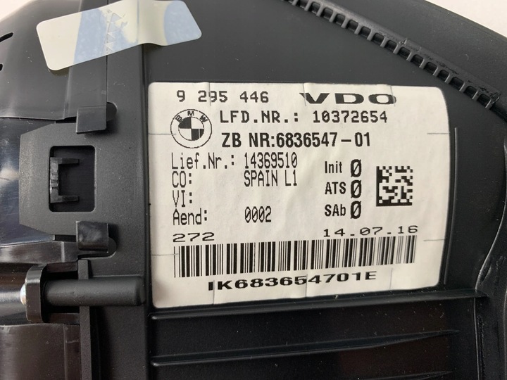 фото №5, Bmw x1 f48 x2 f39 спідометр  прилади uk usa проекційний дисплей 9295446