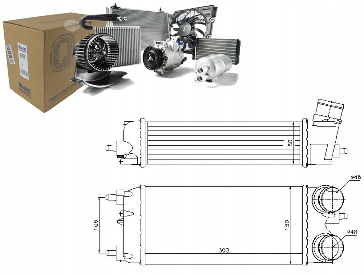 фото №1, Интеркулер ford b-max ecosport fiesta vi ka+ tour