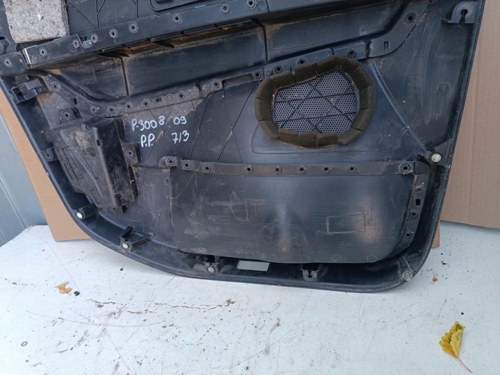 фото №10, Боковина обивка дверь правый перед peugeot 3008 i 9683035577