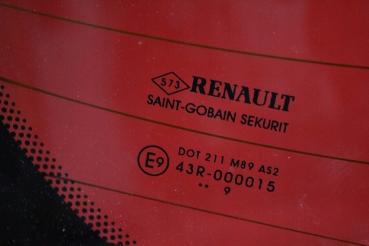 фото №4, Стекло зад задняя renault megane 3 iii универсал 08-14