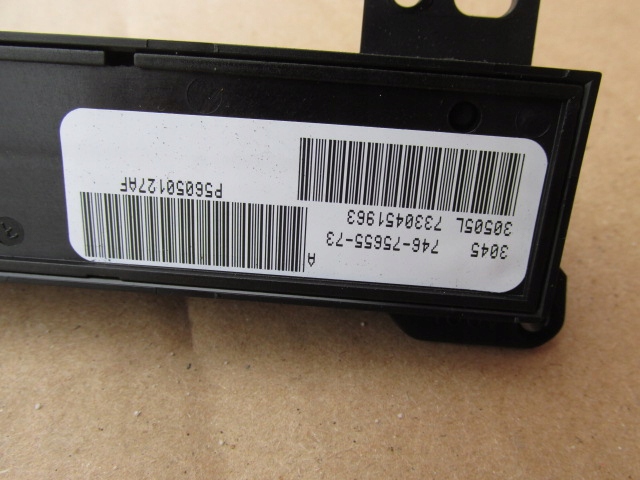 фото №6, Jeep commander i xh xk панель выключатель подогрева сидений pdc p56050127af