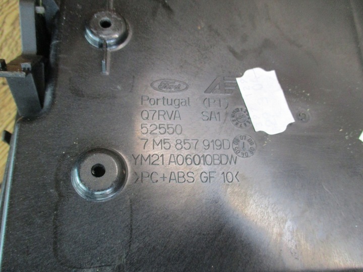 фото №8, Повреждённый бардачок панели средний eu ford galaxy рестайлинг fl i