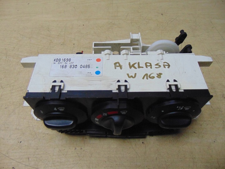 фото №15, Панель керування кондиціонера mercedes a w168