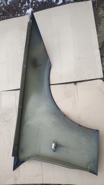 фото №6, Bmw e90 e91 крыло левый перед lemans синий le man