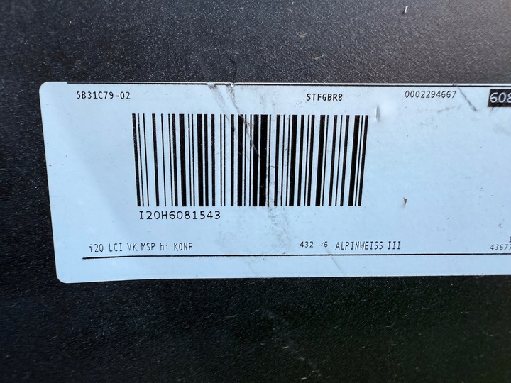 фото №11, Крышка лампы бампер зад задние bmw ix i20 a300 lci рестайлинг