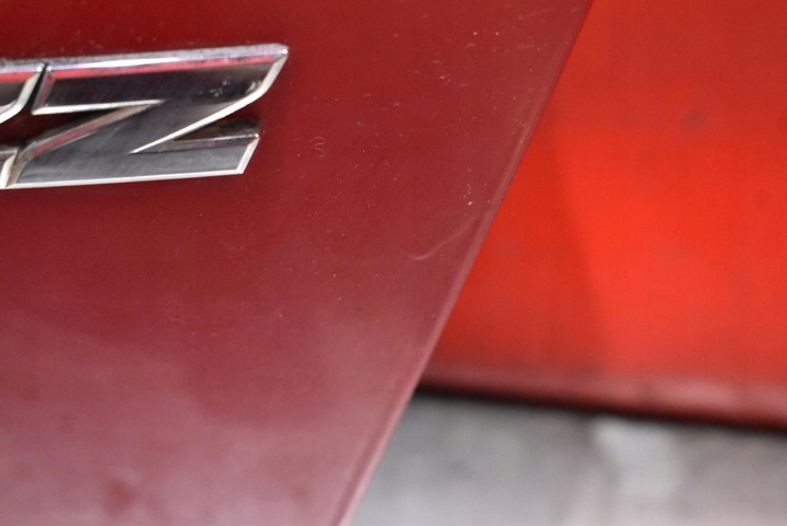 фото №7, Крышка багажника зад задняя красная honda jazz 2 ii 02-08