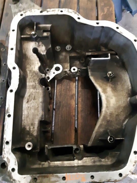 фото №13, Audi 3.0 tdi верхняя нижняя поддон масляная 059103603ag 059103602f