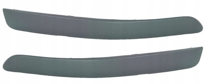 фото №1, Toyota yaris 03- планка накладка бампера комплект