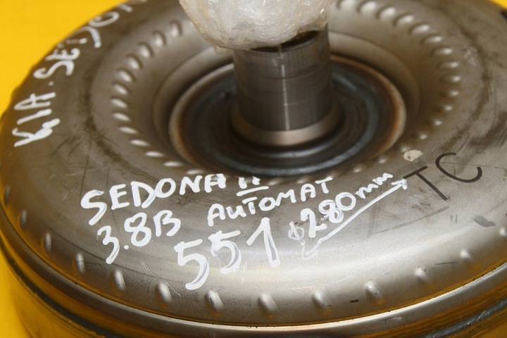 фото №8, Сцепление гидрокинетический kia sedona ii 3.8 b