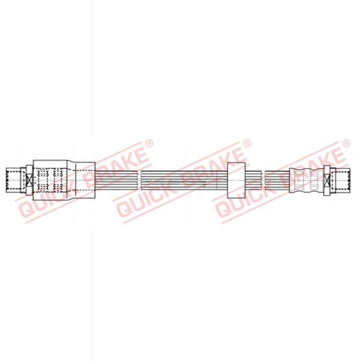 фото №1, Quick тормозной 22.413 шланг тормозной гибкий