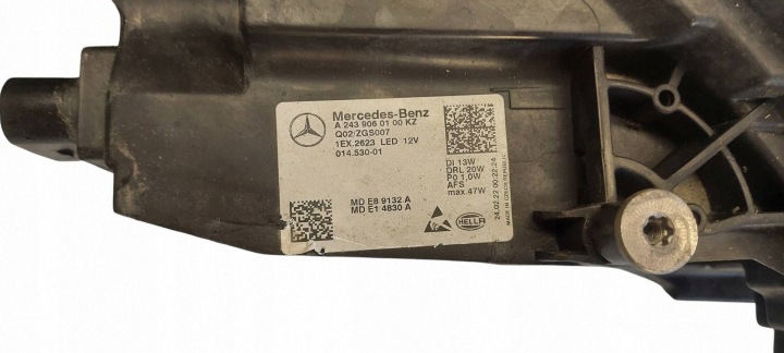 фото №10, Mercedes eqa eqb w243 фара ліва перед повний led eu a2439060100