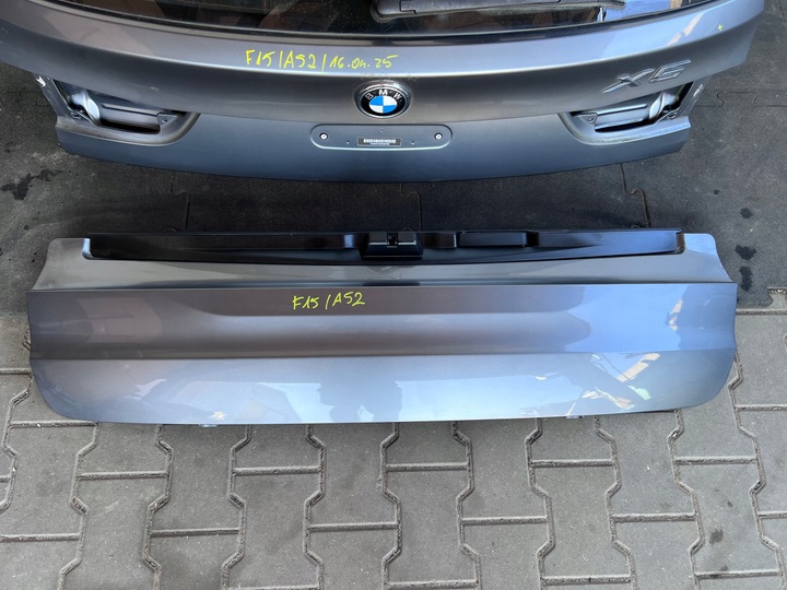 фото №8, Крышка боки зад задняя багажника bmw x5 f15 цвет a52