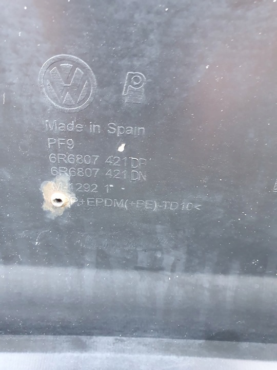 фото №9, Бампер зад vw polo 6c r-line