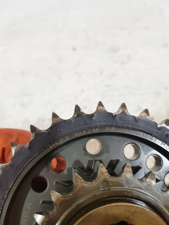 фото №5, Колесо зубчасте розподільний вал h4p3-10a216-aa jaguar e-pace land rover 2.0t pt204