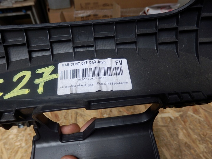 фото №7, Renault scenic iii корпус pod радіо консоль