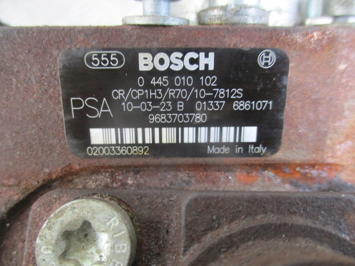 фото №8, Насос усилителя 0445010102 9683703780 peugeot 4007 07-12r