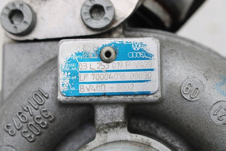 фото №8, Vw audi seat skoda турбіна турбонагнітач 03l253019p 03l253056g 03l253056t