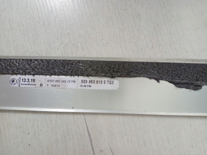 фото №9, Skoda octavia 3 iii 5e планка пороговая левая накладка 5e0853813e