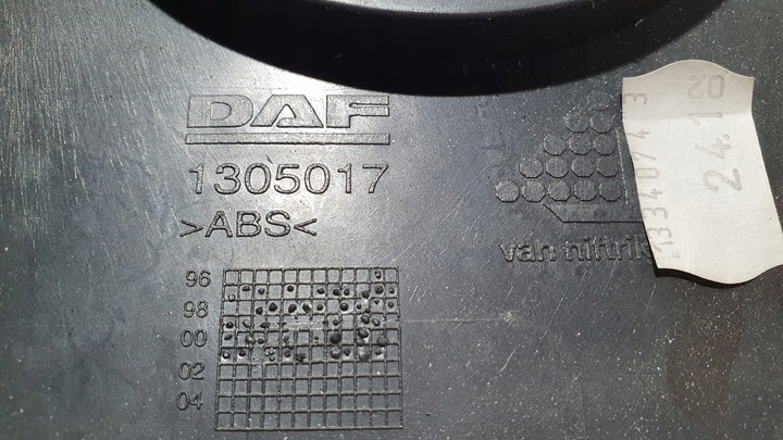 фото №3, Рамка приладів корпус liczników daf xf 1305017