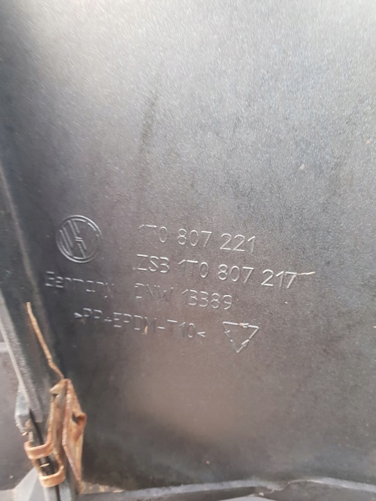 фото №14, Vw touran 1 1t0 03-06 бампер перед передний 1t0807221