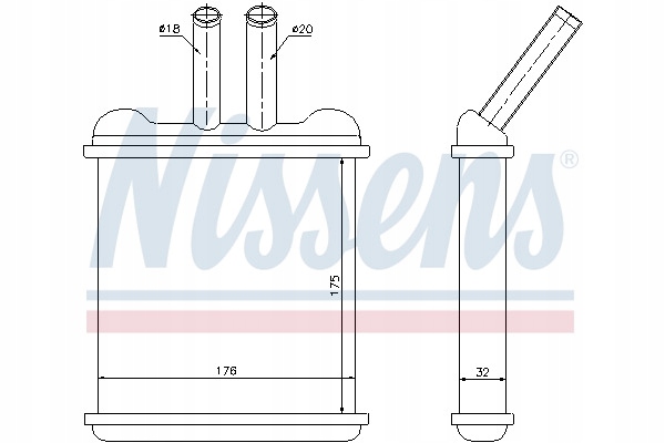 фото №16, Отопитель nissens 76502 96190674