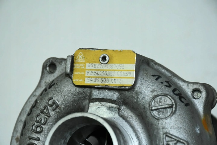 фото №5, Турбонагнетатель 54359700012 renault clio iii 1.5 dci