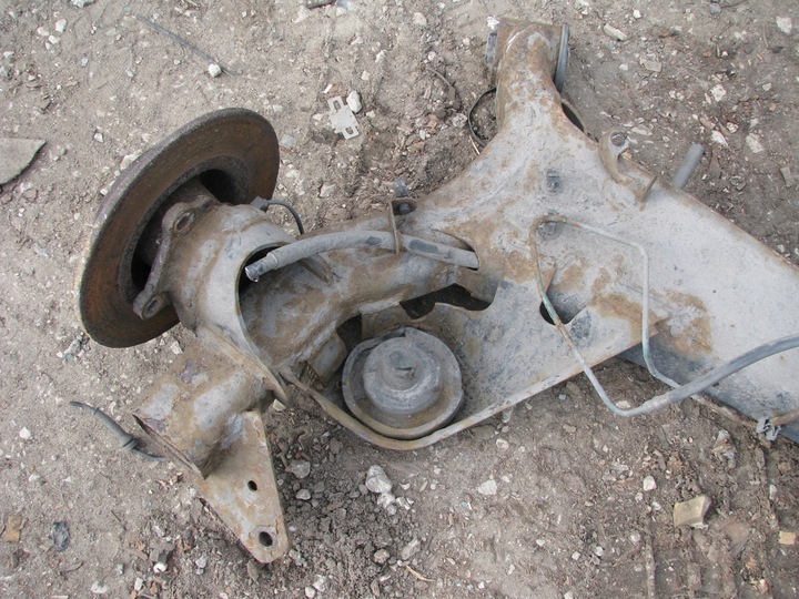 фото №7, Renault megane ii 2 sedan 1.9dci тележка подрамник балка подвешивание зад