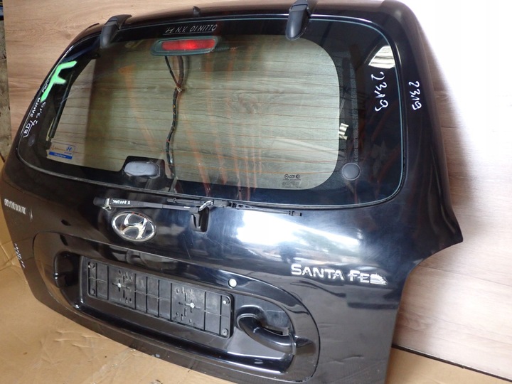 фото №10, Hyundai santa fe 01-06 кришка багажника ed