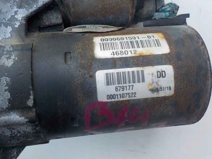 фото №7, Opel corsa astra j 1.2 1.4 16v стартер 0001107522 55578921