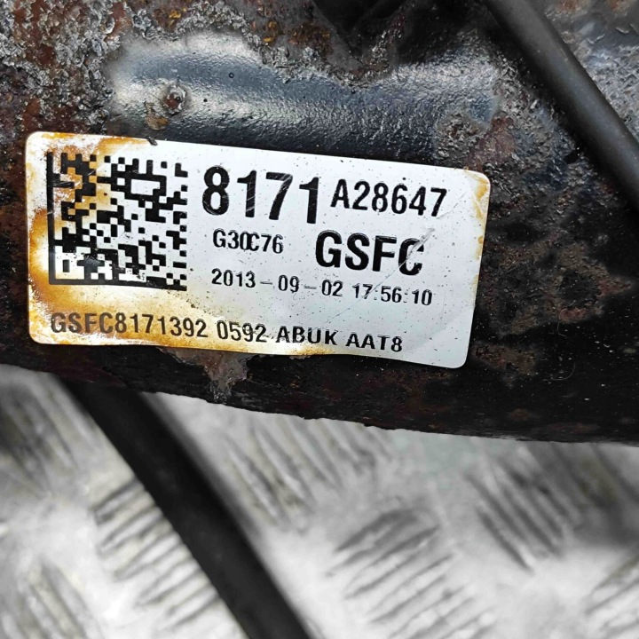 фото №8, Заднее мост opel mokka / mokka x 95324749 29009249 1.7l 96kw 2013