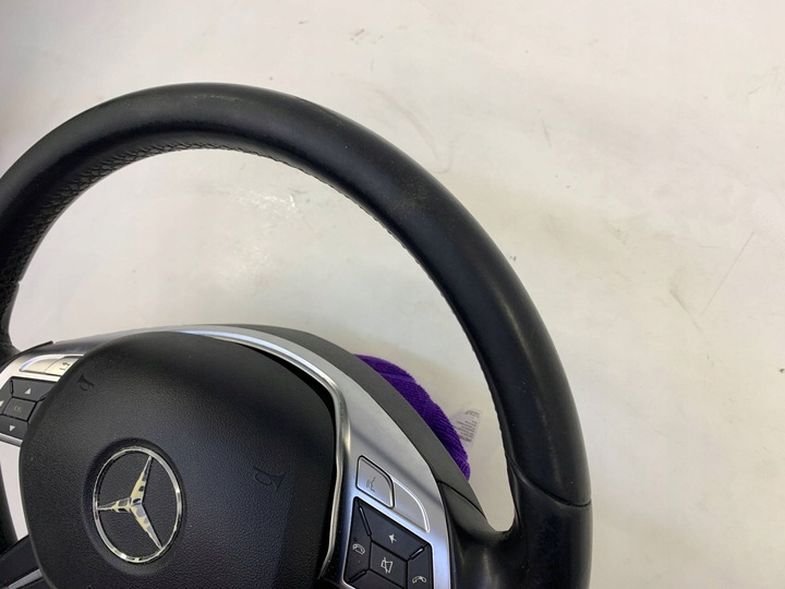 фото №6, Mercedes c клас w204 рестайлінг кермо шкіра подушка водія подушка безпеки kpl