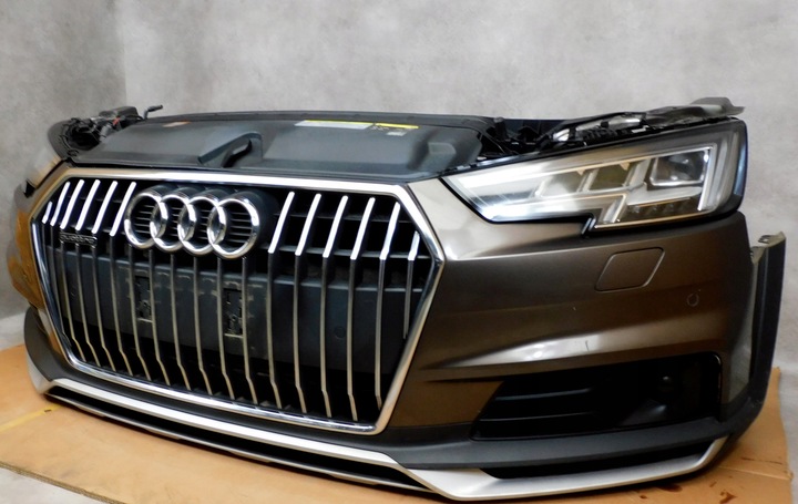 фото №7, Audi a4 b9 8w allroad комплектный перед бампер капот pas matrix радар ly8s