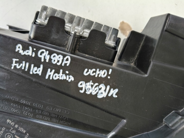 фото №9, Лампа правая фара audi q4 89a полный led matrix