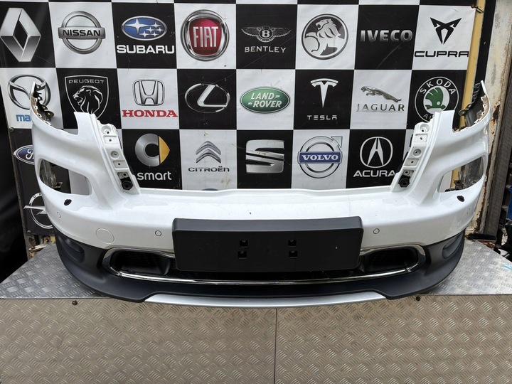 фото №1, Jeep cherokee kl бампер перед комплектный омыватель 6xpdc 2016r.