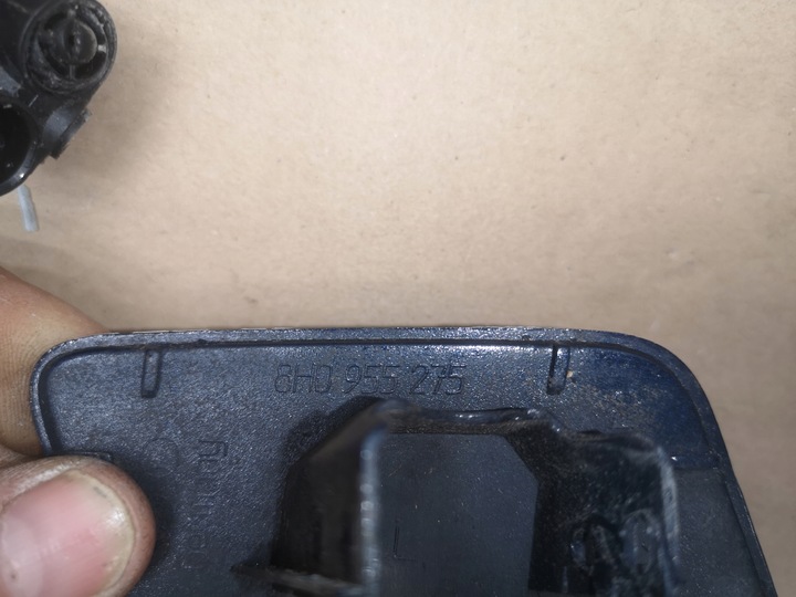 фото №5, Распылитель лампы левый заглушка audi a4 b6 cabrio