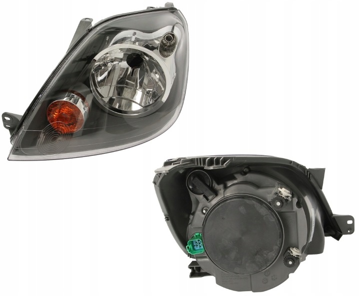 фото №1, Фара лампа лівий ford fiesta 07-08 tyc