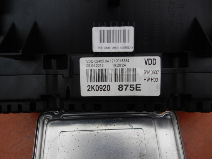 фото №9, Набор стартовый блок управления компьютер vw caddy iii рестайлинг 2.0tdi 12r