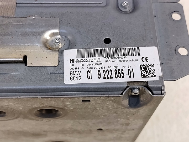 фото №9, Bmw x5 e70 радіо навігація комп'ютер cic 9222855